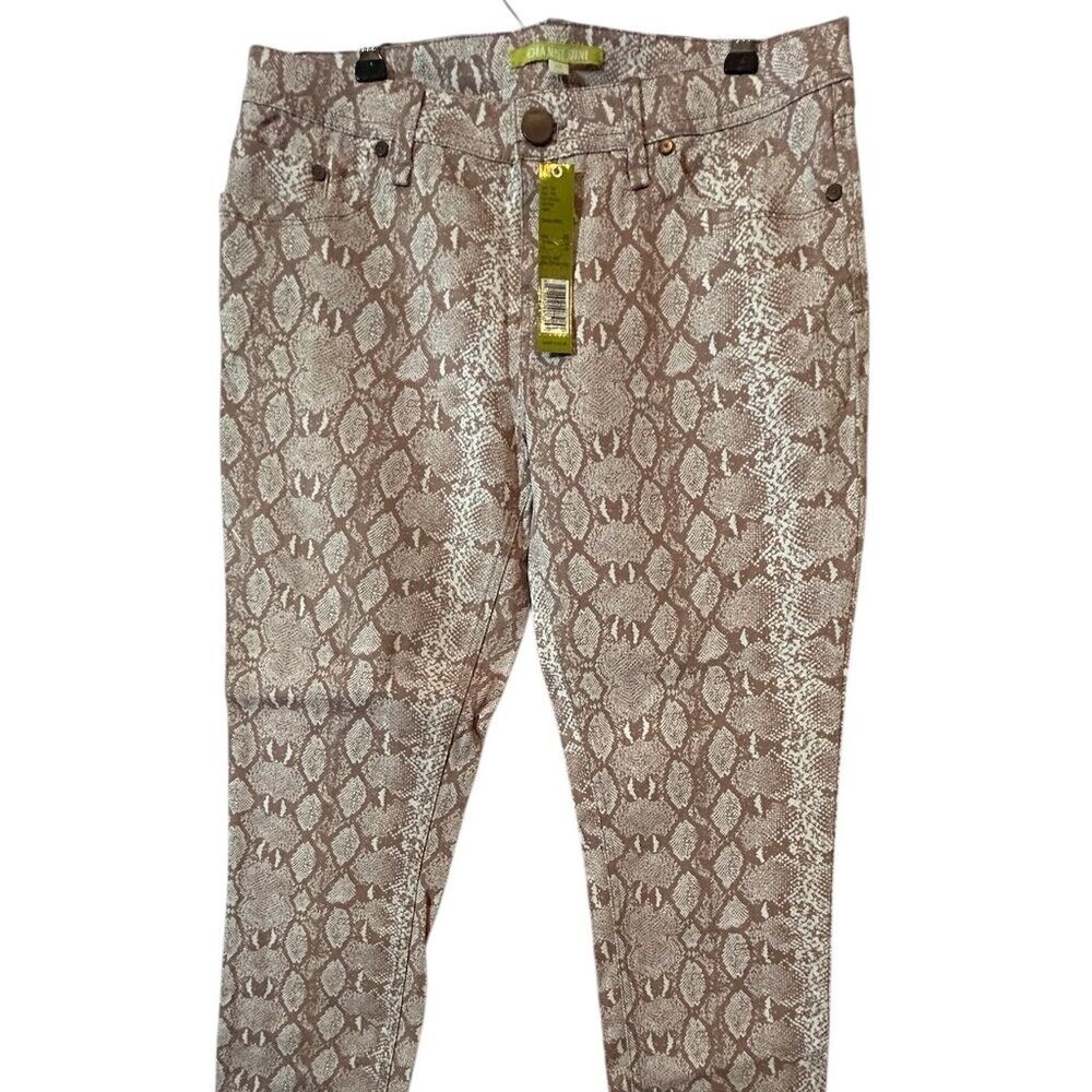 Gianni Bini women's snakeprint skinny pants, waist sz 26 w/ original tags.